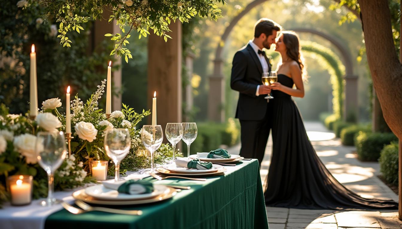 célébrez 40 ans de mariage avec amour et élégance ! découvrez des idées uniques et symboliques pour fêter vos noces d’émeraude et rendre cet anniversaire inoubliable.
