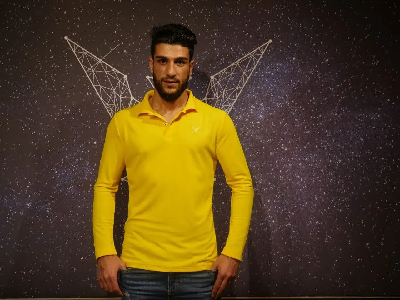 polo manches longues pour homme